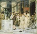 Alma-Tadema, Sir Lawrence: Das Winzerfest, Detail [2]