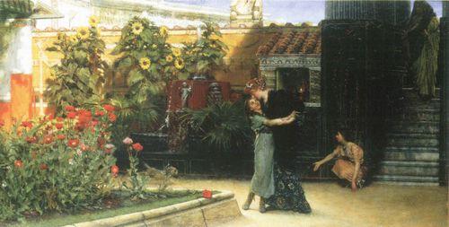Alma-Tadema, Sir Lawrence: Ein Herzliches Willkommen