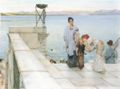Alma-Tadema, Sir Lawrence: Ein Kuss