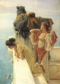 Alma-Tadema, Sir Lawrence: Guter Aussichtspunkt