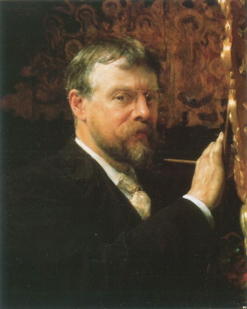Alma-Tadema, Sir Lawrence: Selbstportrt