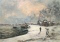 Guillaumin, Jean-Baptiste Armand: Schnee in Ivry