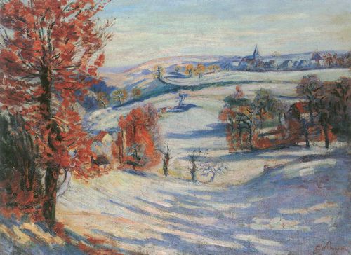 Guillaumin, Jean-Baptiste Armand: Schnee in Crozant
