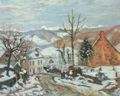 Guillaumin, Jean-Baptiste Armand: Winter in Saint-Sauves-Auvergne