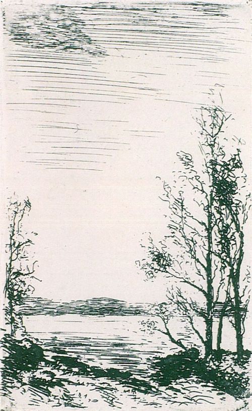 Guillaumin, Jean-Baptiste Armand: Landschaft auf einer Anhhe