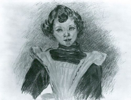 Guillaumin, Jean-Baptiste Armand: Portrt von Madeleine oder Brustbild eines jungen Mdchens