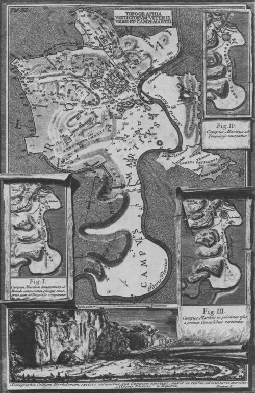 Piranesi, Giovanni Battista: Das Marsfeld im antiken Rom: Karten zur frhen Geschichte des Campus Martius
