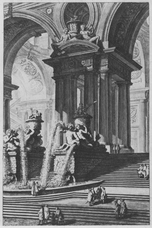 Piranesi, Giovanni Battista: Architekturen und Perspektiven, 2. Teil: Sulengruppe