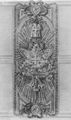 Piranesi, Giovanni Battista: S. Maria del Priorato: Zeichnung zum Mittelfeld des Gewlbes im Schiff