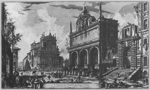 Piranesi, Giovanni Battista: Vedute di Roma: Fontana dell'Acqua Felice