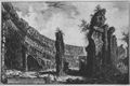 Piranesi, Giovanni Battista: Vedute di Roma: Kolosseum, Innenansicht