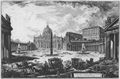 Piranesi, Giovanni Battista: Vedute di Roma: Basilika und Piazza di S. Pietro