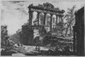 Piranesi, Giovanni Battista: Vedute di Roma: Tempel des Saturn