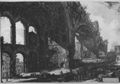 Piranesi, Giovanni Battista: Vedute di Roma: Maxentius-Basilika