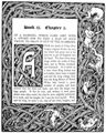 Beardsley, Aubrey Vincent: Le Morte Darthur von Sir Thomas Malory, Illustration auf einer Seite