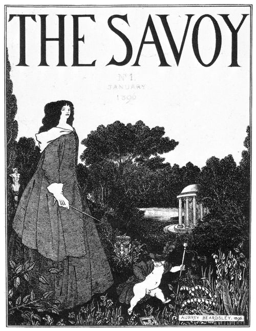 Beardsley, Aubrey Vincent: The Savoy No.1, Entwurf fr die Titelseite