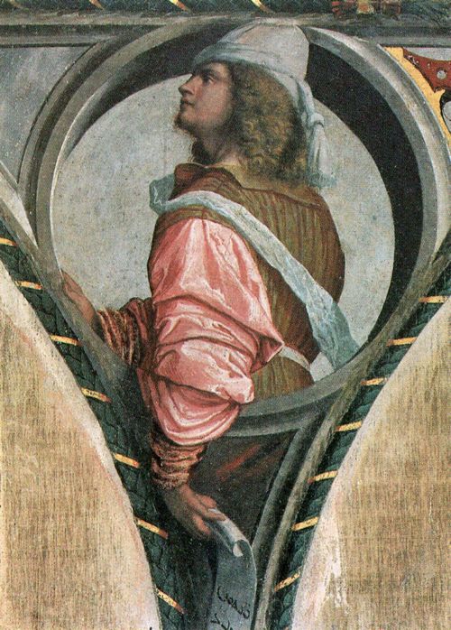 Moretto da Brescia: Prophet » la manche rose«