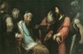 Schiavone, Andrea: Christus im Angesicht Herodes