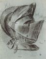 Tizian: Studie eines Helmes
