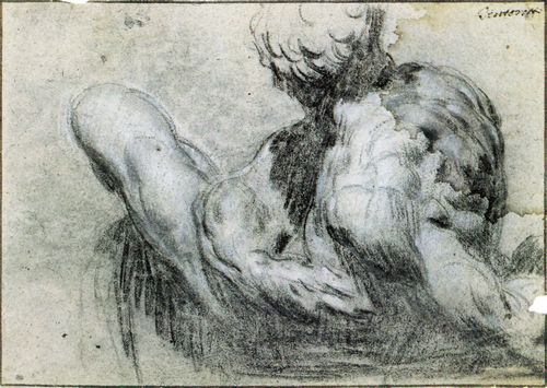 Tintoretto, Jacopo: Studie nach einem Formguss der Skulptur Michel-Angedite »Der Tag«