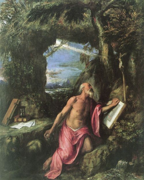 Tizian: Der Hl. Hieronymus
