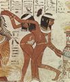 Unbekannte ägyptische Künstler: Grabkammer eines Unbekannten in Theben