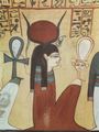 Unbekannte gyptische Knstler: Die Gttin und das osirische Symbol