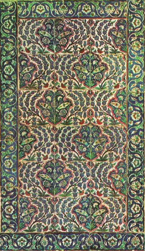 Unbekannte islamische Knstler des 16. Jahrhunderts: Polychromes Dekor