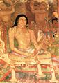 Unbekannte indische Künstler des 6. Jahrhunderts: Reinigungsszene