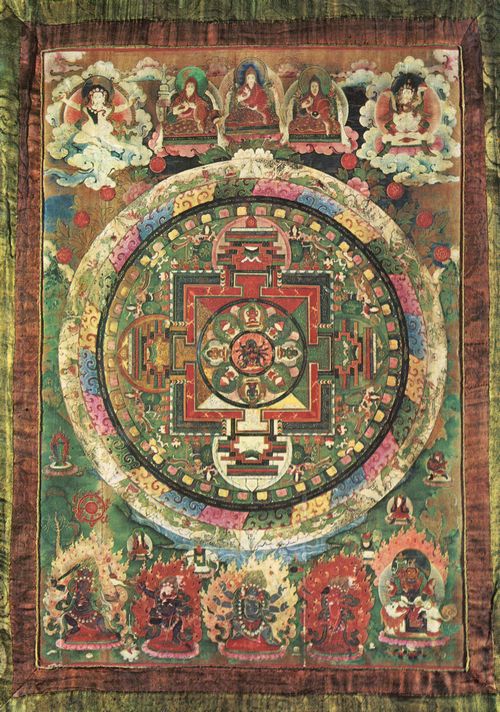 Unbekannte indische Knstler des 18. Jahrhunderts: Mandala der Samvara-Gottheit