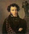 Kiprenskij, Orest Adamovic: Portrt des Dichters A.S. Puschkin