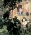 Polenow, Wassilij Dimitriewitsch: Christus und die Snderin, Ausschnitt rechts