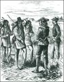 Davis, Theodore R.: Custer verhandelt mit Pawnee Killer, Sioux Chief