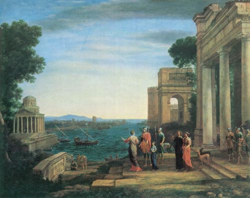 Lorrain, Claude: Aeneas und Dido im Karthago