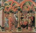 Vecchietta: Ein Wunder des Hl. Ludwig von Toulouse