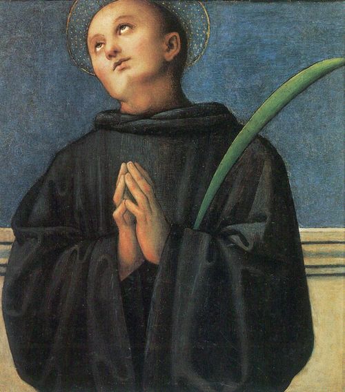 Perugino, Pietro: Der Hl. Placidus