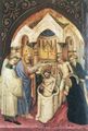 Pietro, Nicolò di: Aus dem Leben des Hl. Augustinus: Der Heilige wird vom Hl. Ambrosius getauft