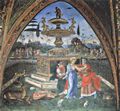Pinturicchio (und Gehilfen): Aus dem Leben der jungfrulichen Susanna