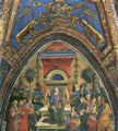 Pinturicchio (und Gehilfen): Die Knste des Quadriviums: Die Arithmetik