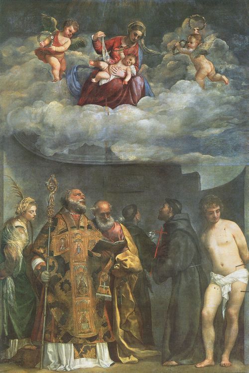 Tizian: Die Madonna mit Kind und Heiligen (Madonna di San Niccol dei Frari)