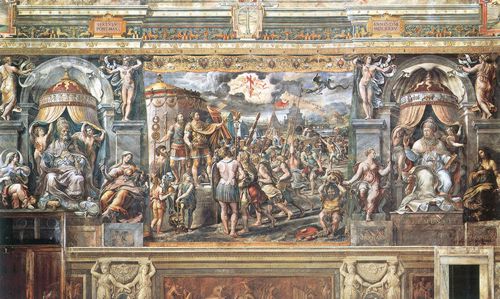 Romano, Giulio: Die Kreuzesvision des Hl. Augustinus