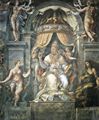 Penni, Giovanni Francesco: Das Bildnis von Clemens I. mit den Gesichtszügen Leos X.