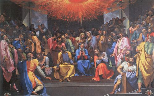 Muziano, Girolamo: Die Herabkunft des Heiligen Geistes