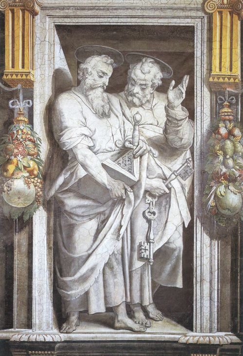 Zuccari, Taddeo: Die Hl. Petrus und Paulus