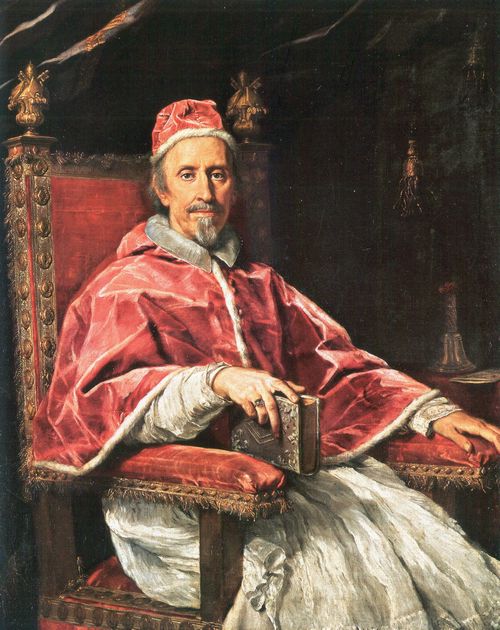 Maratti, Carlo: Portrt Clemens' IX. Rospigliosi