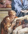 Cortona, Pietro da: Ausschnitt aus der Pietà