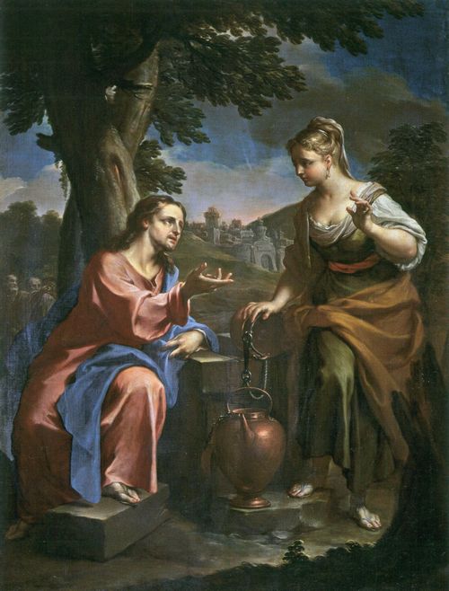 Trevisani, Francesco: Christus und die Samariterin am Brunnen