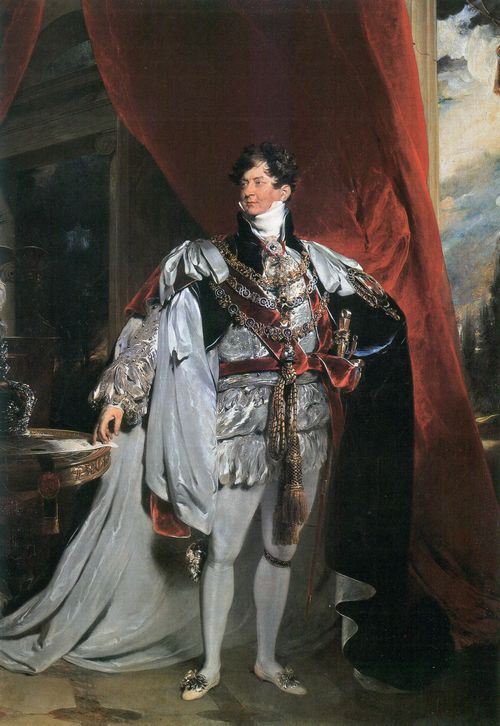 Lawrence, Sir Thomas: Porträt des Prinzregenten, des späteren Georg IV. von England