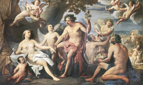 Angelis, Domenico de: Bacchus und Ariadne