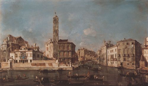 Guardi, Francesco: Der Canale Grande bei San Geremia